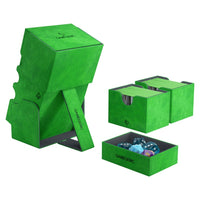 Gamegenic Stronghold 200+ Convertible Deck Box: Green