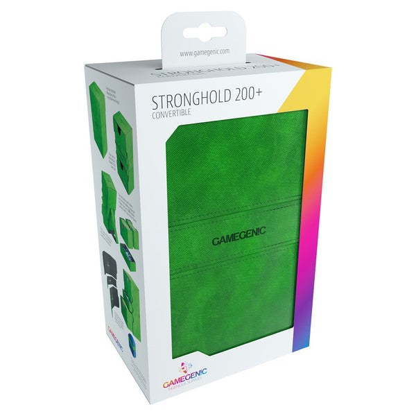 Gamegenic Stronghold 200+ Convertible Deck Box: Green