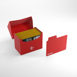 Gamegenic Side Holder 80+ Card Deck Box: Red