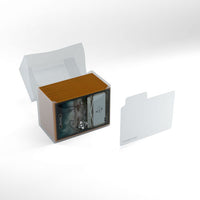 Gamegenic Side Holder 80+ Card Deck Box: Clear