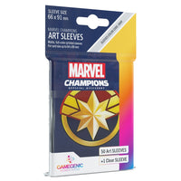 Gamegenic Marvel Champions Art Sleeves: Captain Marvel