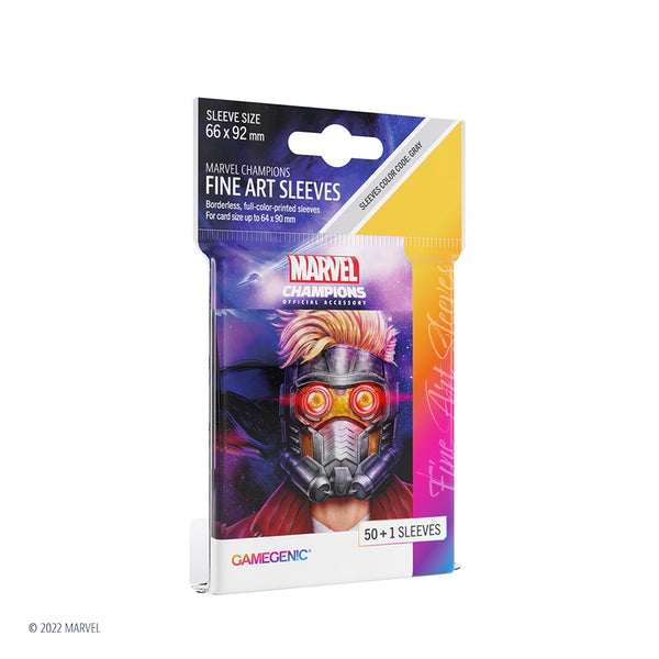 Gamegenic Marvel Champions Art Sleeves: Star-Lord