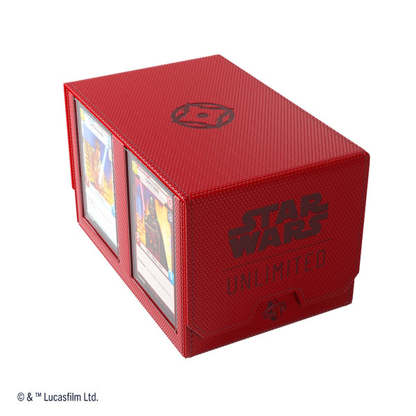 Star Wars Unlimited: Double Deck Pod Deck Box - Red