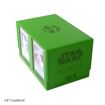 Star Wars Unlimited: Double Deck Pod Deck Box - Green