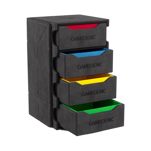 Gamegenic Tokens' Lair Convertible Storage Box: Black