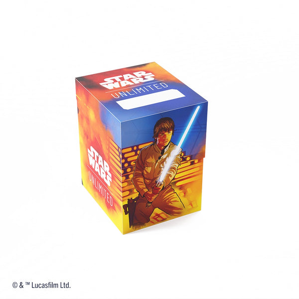 Star Wars Unlimited: Soft Crate Deck Box - Luke/Vader