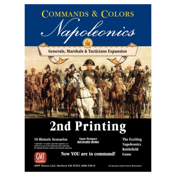 Command and Colors Napoleonics: Generals, Marshals & Tacticians expansion