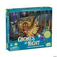 100 Seek and Find Glow Puzzle: Gnomes at Night