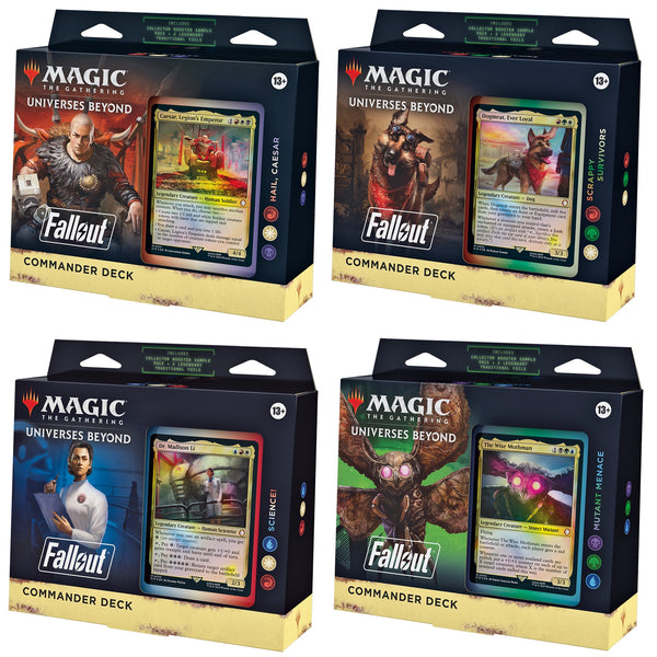 MtG Fallout Commander Deck – I'm Board! Games & Family Fun