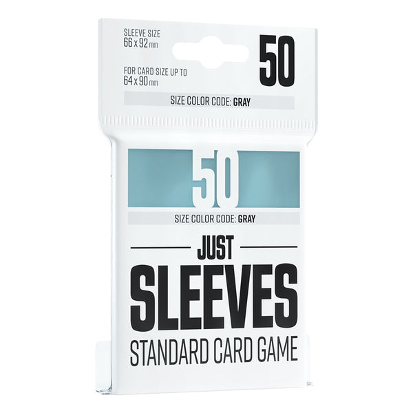 Gamegenic Just Sleeves: Standard Card Game Clear