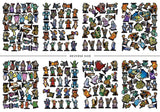Geek Tank 2D Minis: Heroes Set II