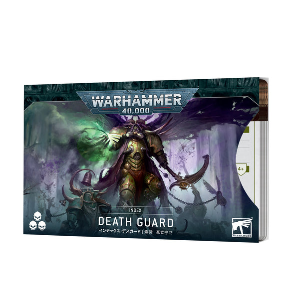 Warhammer 40,000 10th Ed Index Cards: Death Guard