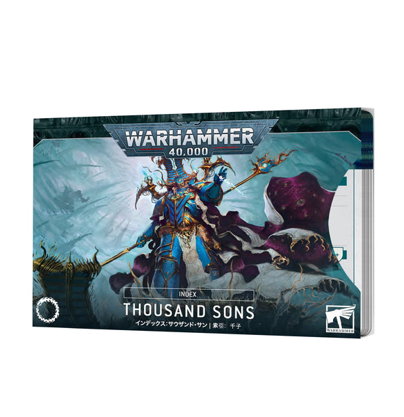 Warhammer 40,000 10th Ed Index Cards: Thousand Sons