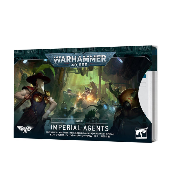 Warhammer 40,000 10th Ed Index Cards: Imperial Agents