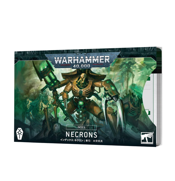 Warhammer 40,000 10th Ed Index Cards: Necrons