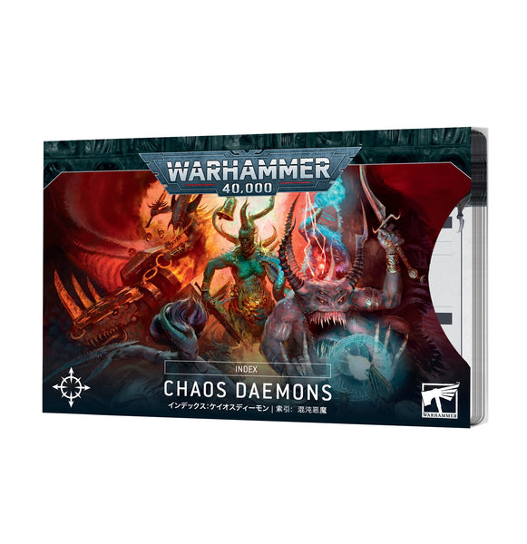 Warhammer 40,000 10th Ed Index Cards: Chaos Daemons