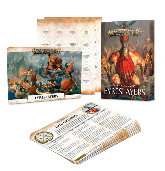 Warscroll Cards Fyreslayers