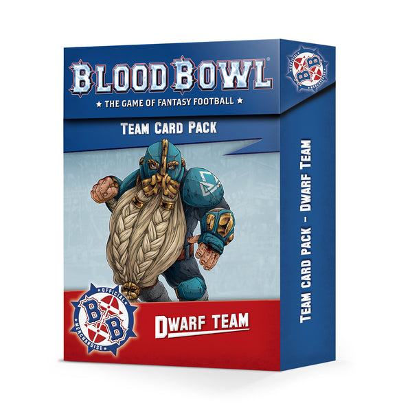 Blood Bowl Team Card Pack: Dwarf