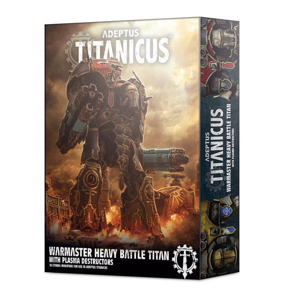 Adeptus Titanicus: Warmaster Heavy Battle Titan with Plasma Destructors