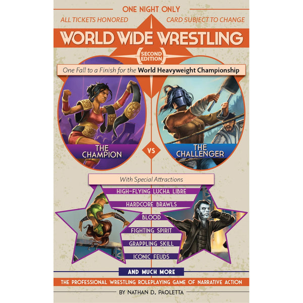 World Wide Wrestling: Second Edition RPG