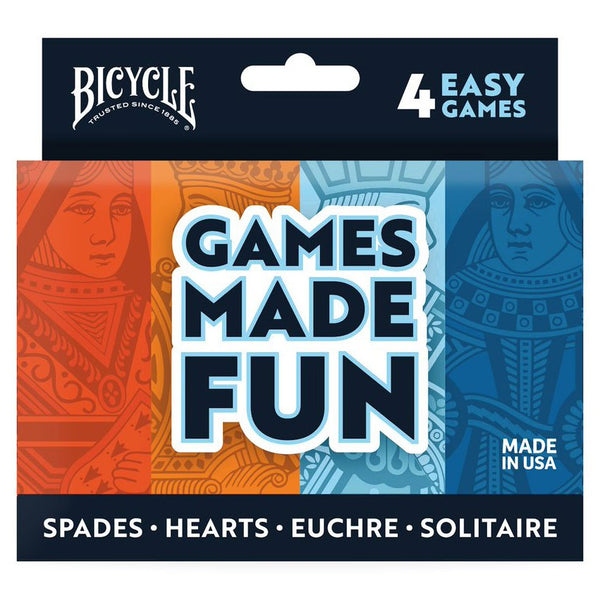 Bicycle Games Made Fun 4-Game Pack