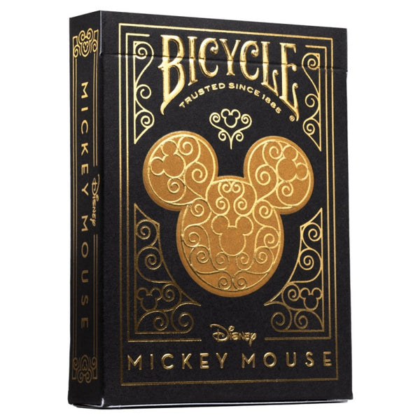 Bicycle Disney Mickey Black & Gold