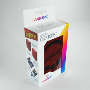 Gamegenic Keyforge Deck Book - Red