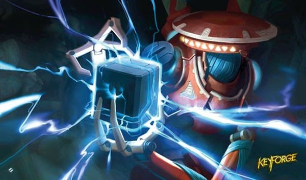 Keyforge Positron Bolt Gamemat