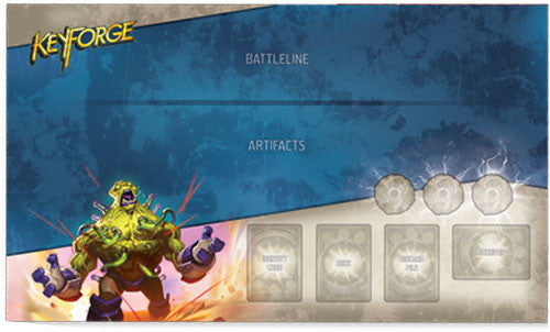 Keyforge Stimrager Gamemat