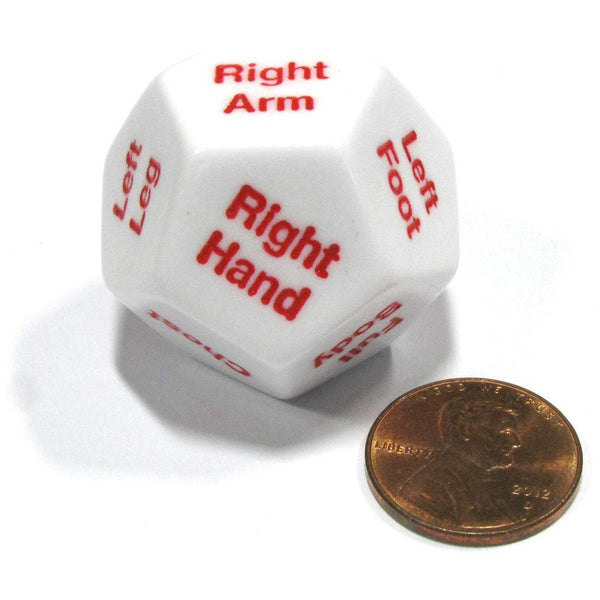 12-Sided Body Part Hit Dice