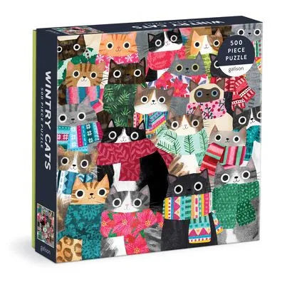 500 Wintery Cats