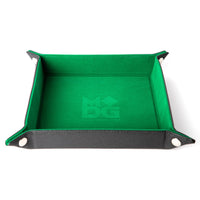 Folding Dice Tray Green