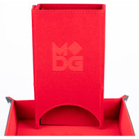 Folding Dice Tower Red