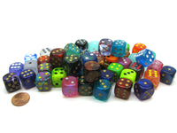 Loose Dice Gemini  d6 16mm Pips