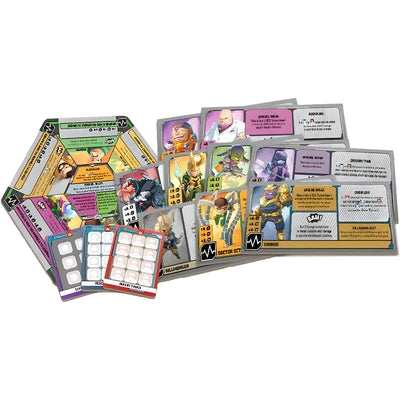Marvel United: X-Men - Cardboard Villain Dashboards