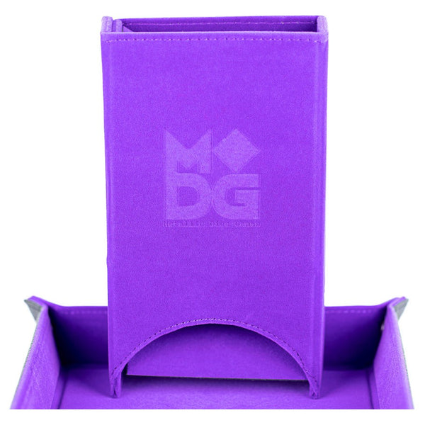 Folding Dice Tower Purple