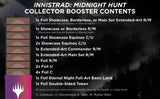 MtG Innistrad Midnight Hunt Collector Display