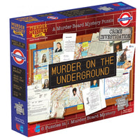 Murder Mystery Case Files Puzzle: Murder on the Underground