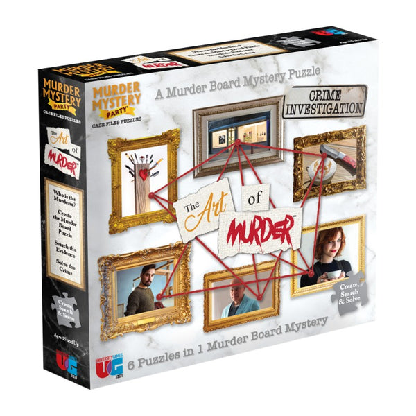 Murder Mystery Case Files Puzzle: The Art of Murder