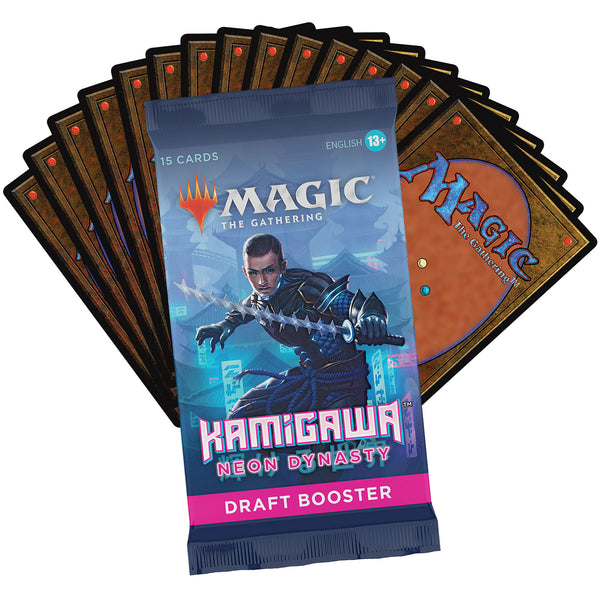 MtG Kamigawa Neon Dynasty Draft Booster Pack I'm Board! Games & Family Fun MtG Kamigawa Neon Dynasty Draft Booster Pack I'm Board! Games & Family Fun