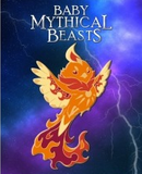 Baby Mythical Beast Enamel Pin: Phoenix (Color Variants)