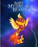 Baby Mythical Beast Enamel Pin: Phoenix (Color Variants)