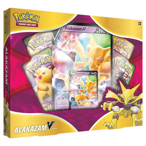 Pokemon Alakazam V Box