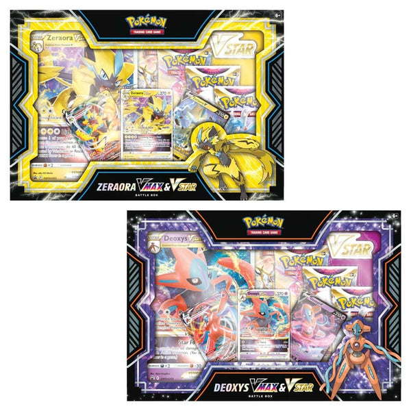 Pokémon VMAX & VSTAR Battle Box: Deoxys/Zeraora