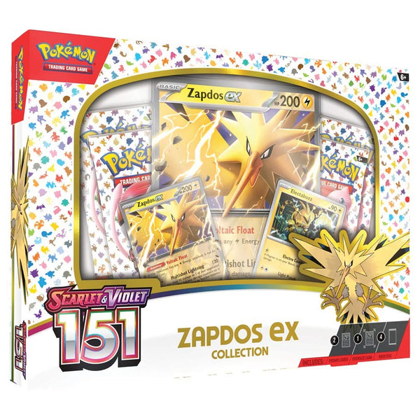 Pokemon Scarlet & Violet 151 Zapdos EX Collection
