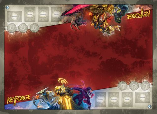 Keyforge Two-Player Gamemat