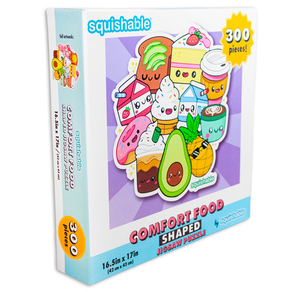 300 Comfort Food Shaped Puzzle
