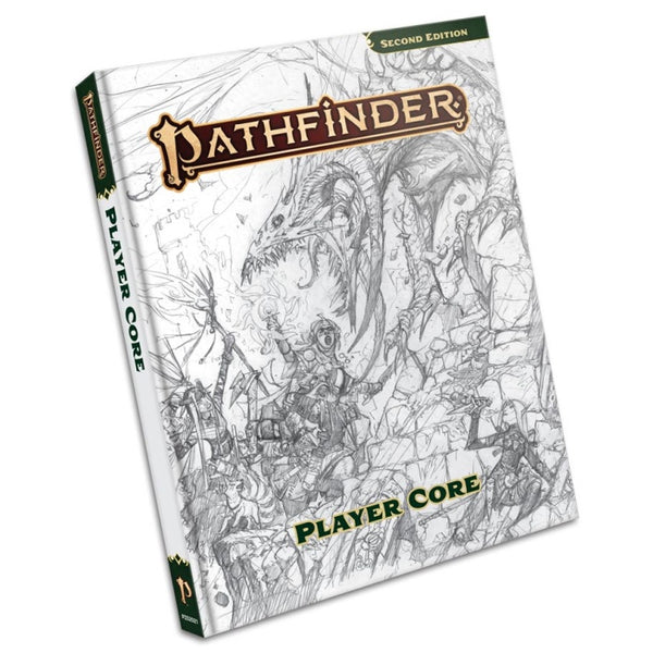 Pathfinder 2e Player Core Rulebook (Sketch Cover)