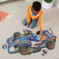 48 Race Car Floor Puzzle