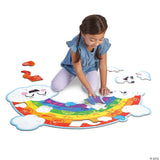 35 Shimmery Rainbow Floor Puzzle